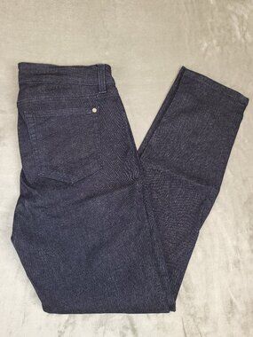 Miraclebody Dark Wash Straight Stretch Jeans Womens Size 10 Slimming High Waist